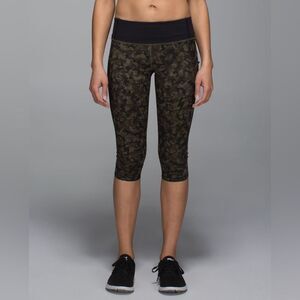 Lululemon Run Top Speed Crop Full-On Luxtreme Mystic Jungle Fatigue camo 4